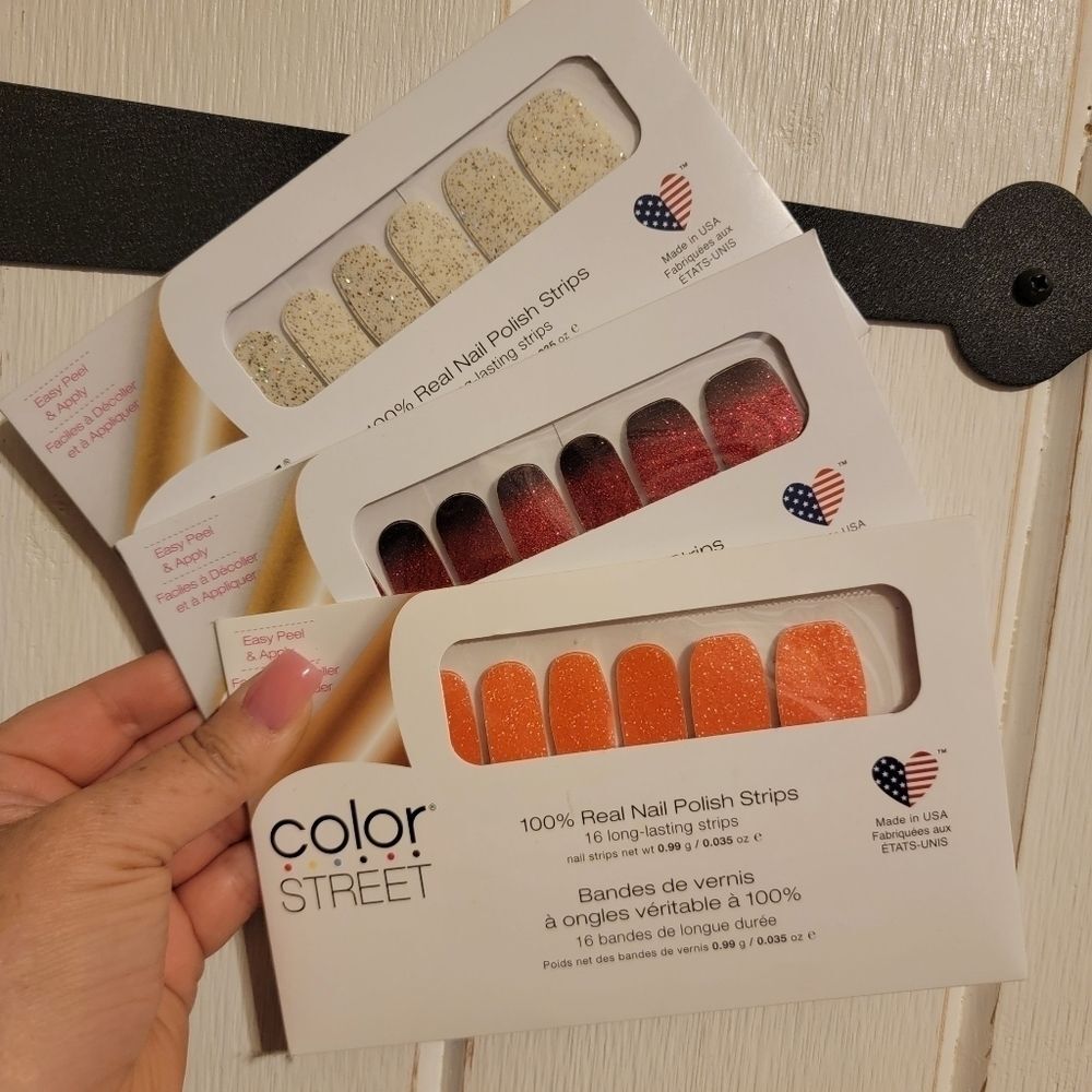 Color Street‎ 16 Long Lasting Nail Polish Strips
